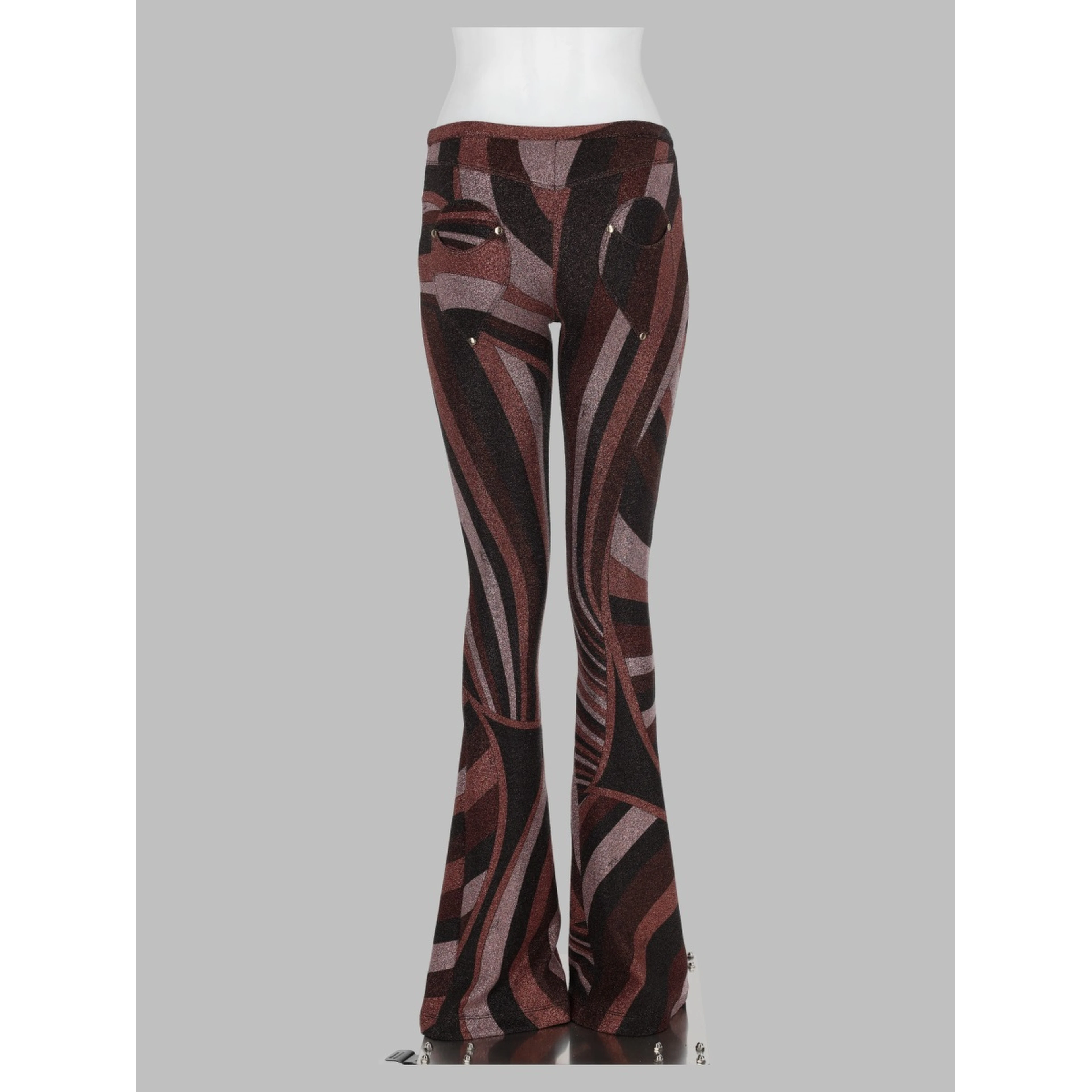 Pantalone Skinny con Stampa "Iride"