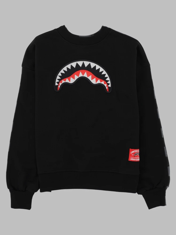 turn around perfect
crewneck black
