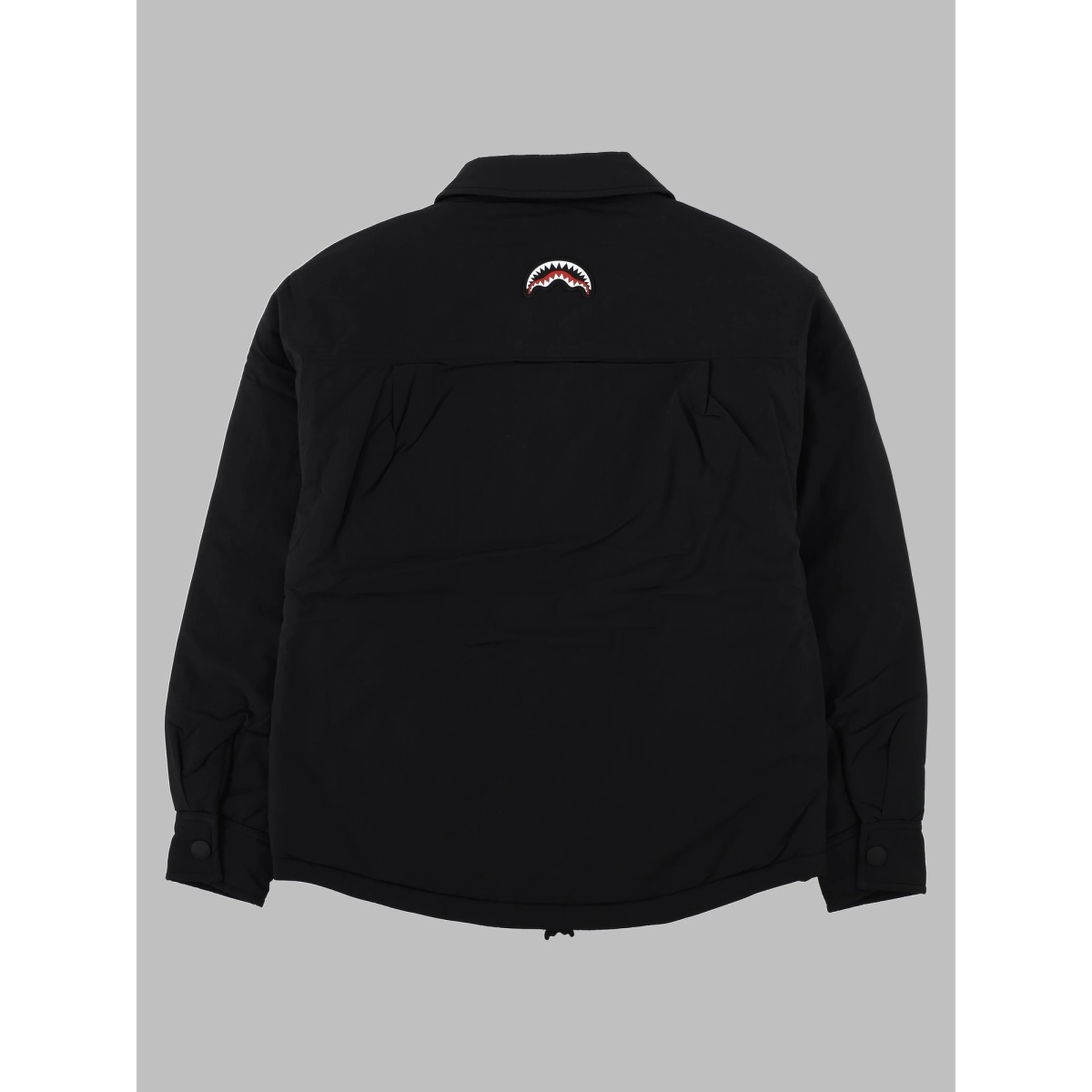gorpecore padded nylon
shirt blk