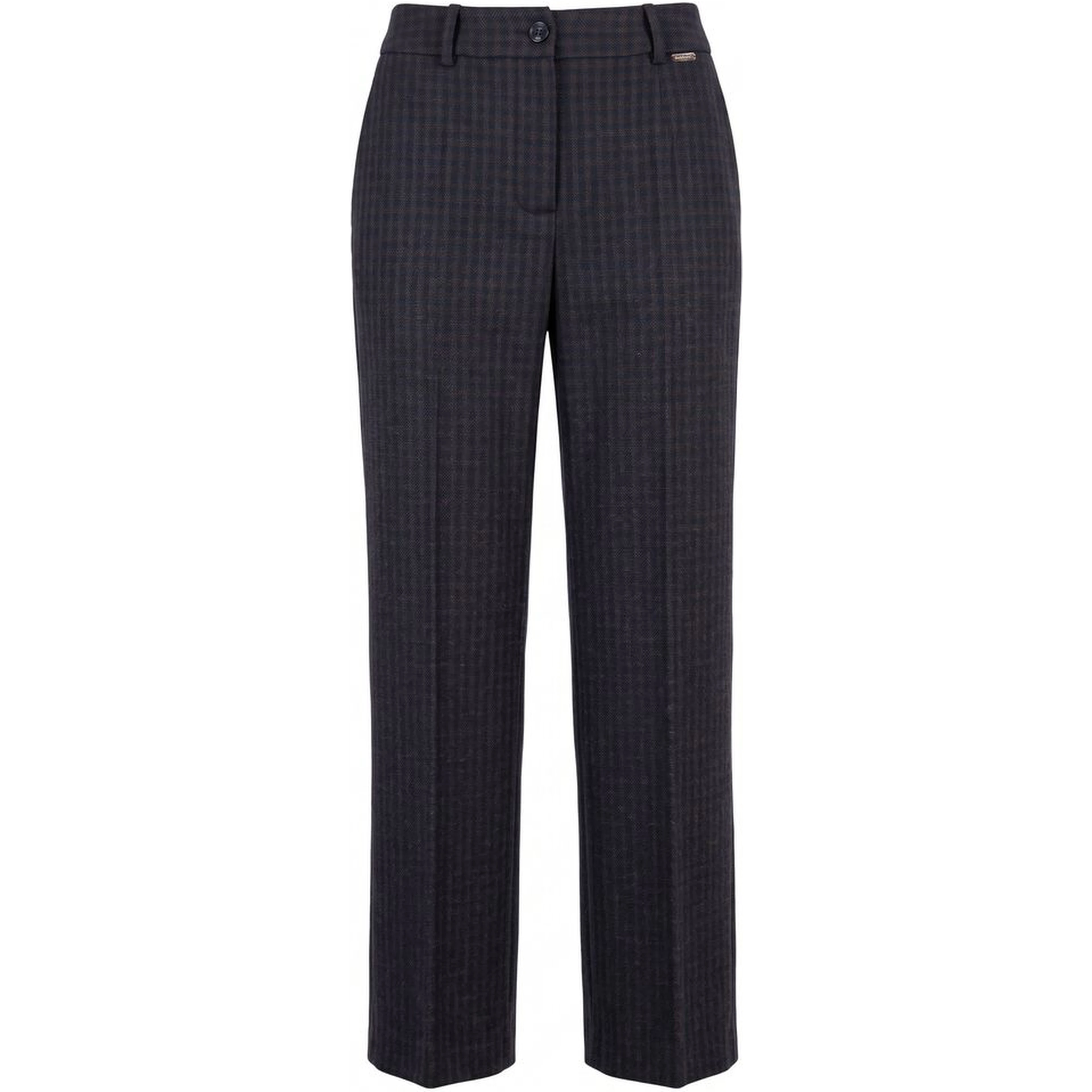 Blue Cotton Womens Pant