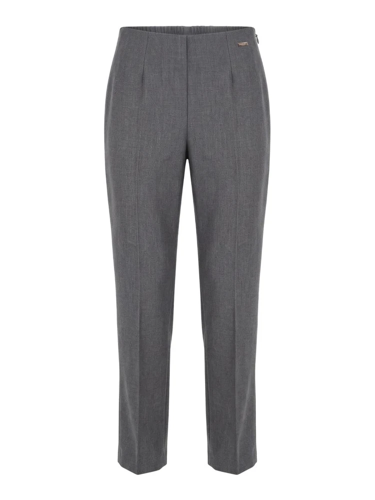Grey Viscose Women Pant