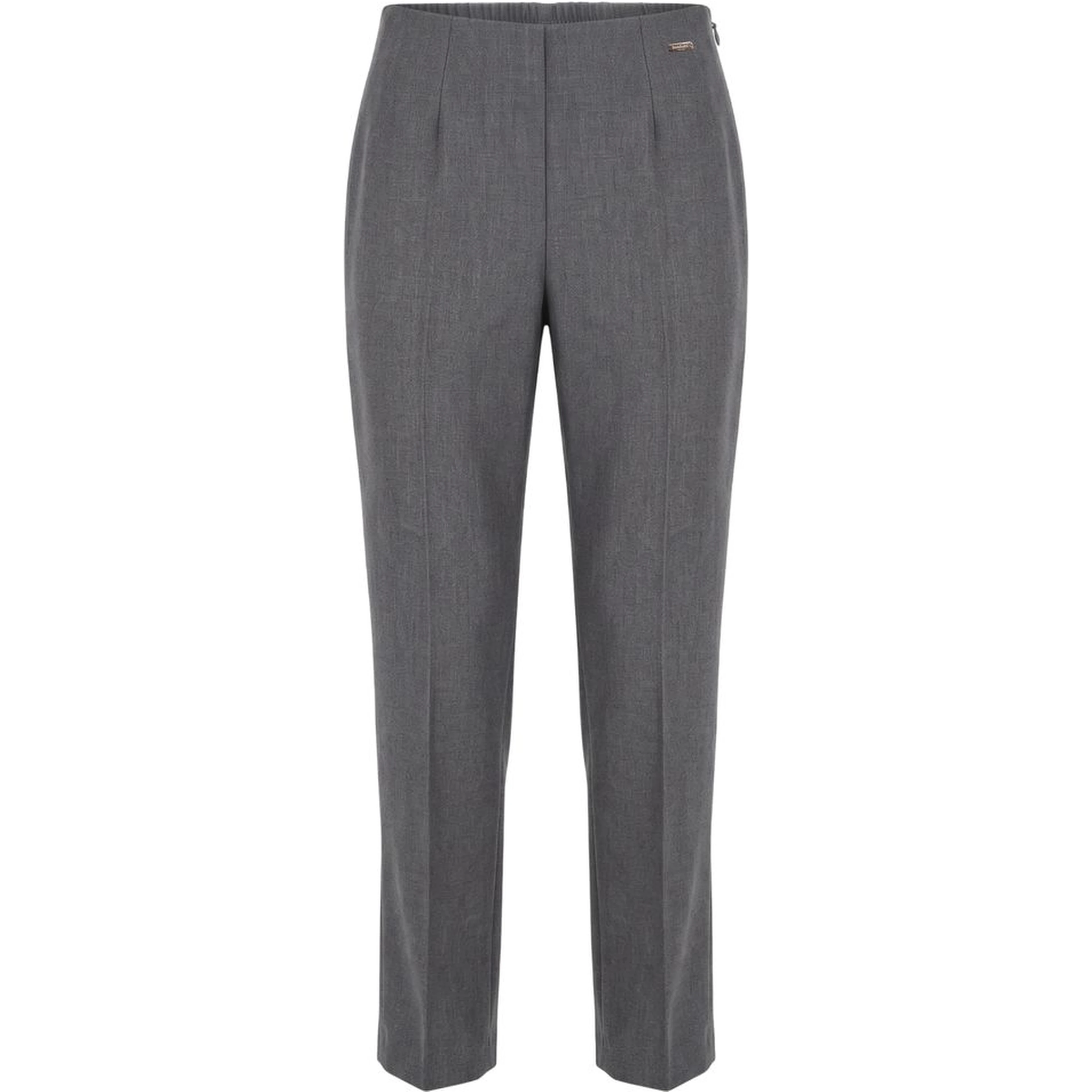 Grey Viscose Women Pant