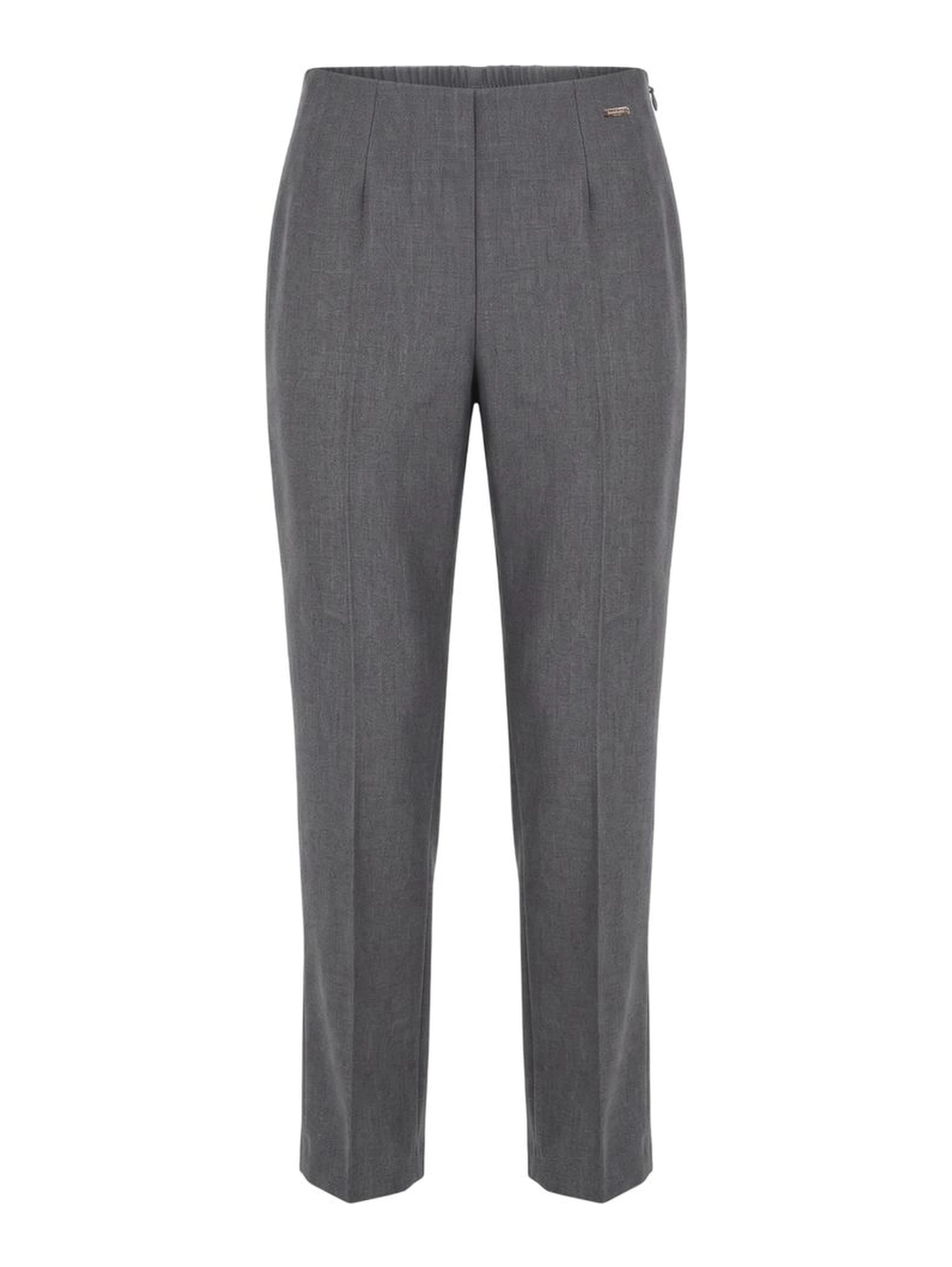 Grey Viscose Women Pant