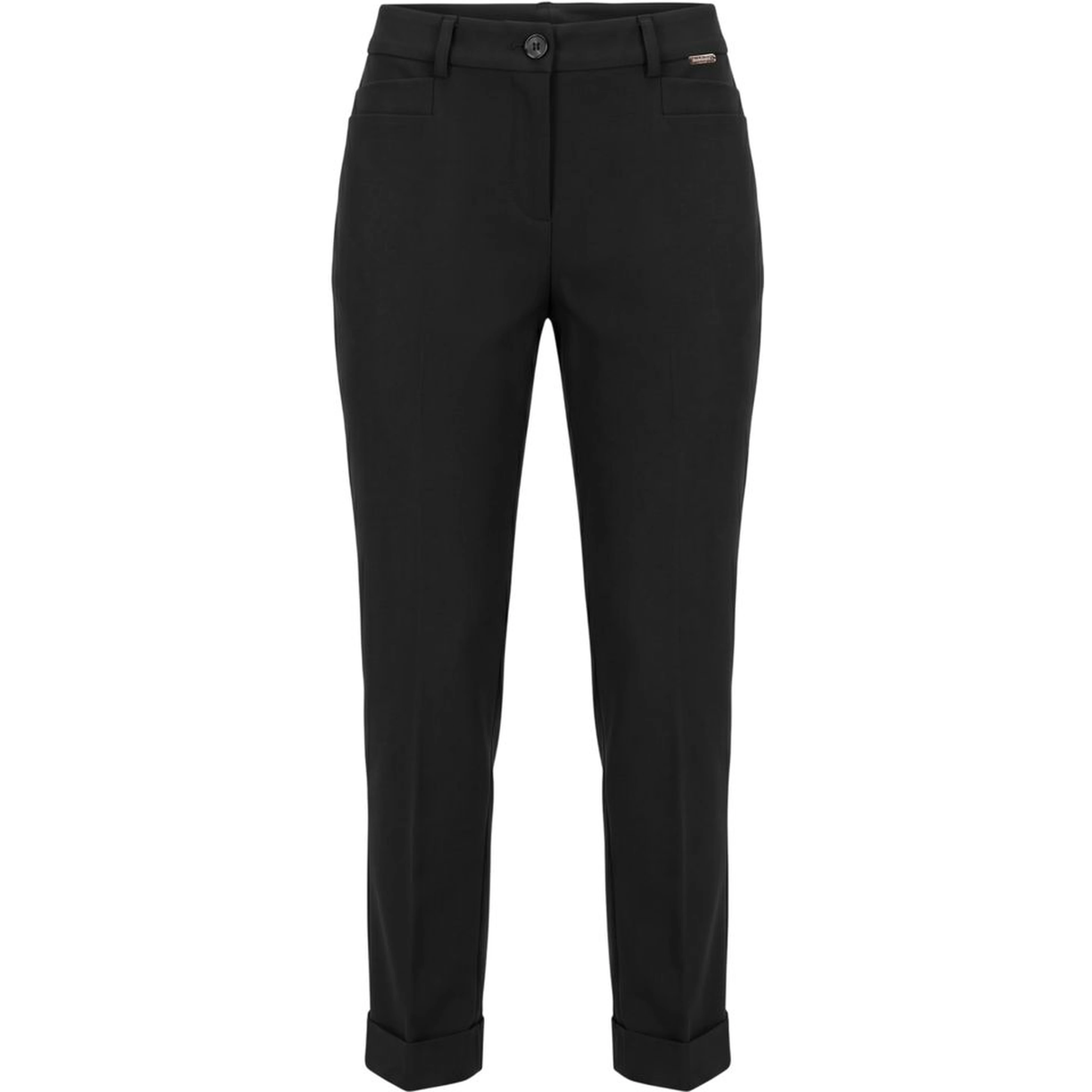 Black Viscose Women Pant