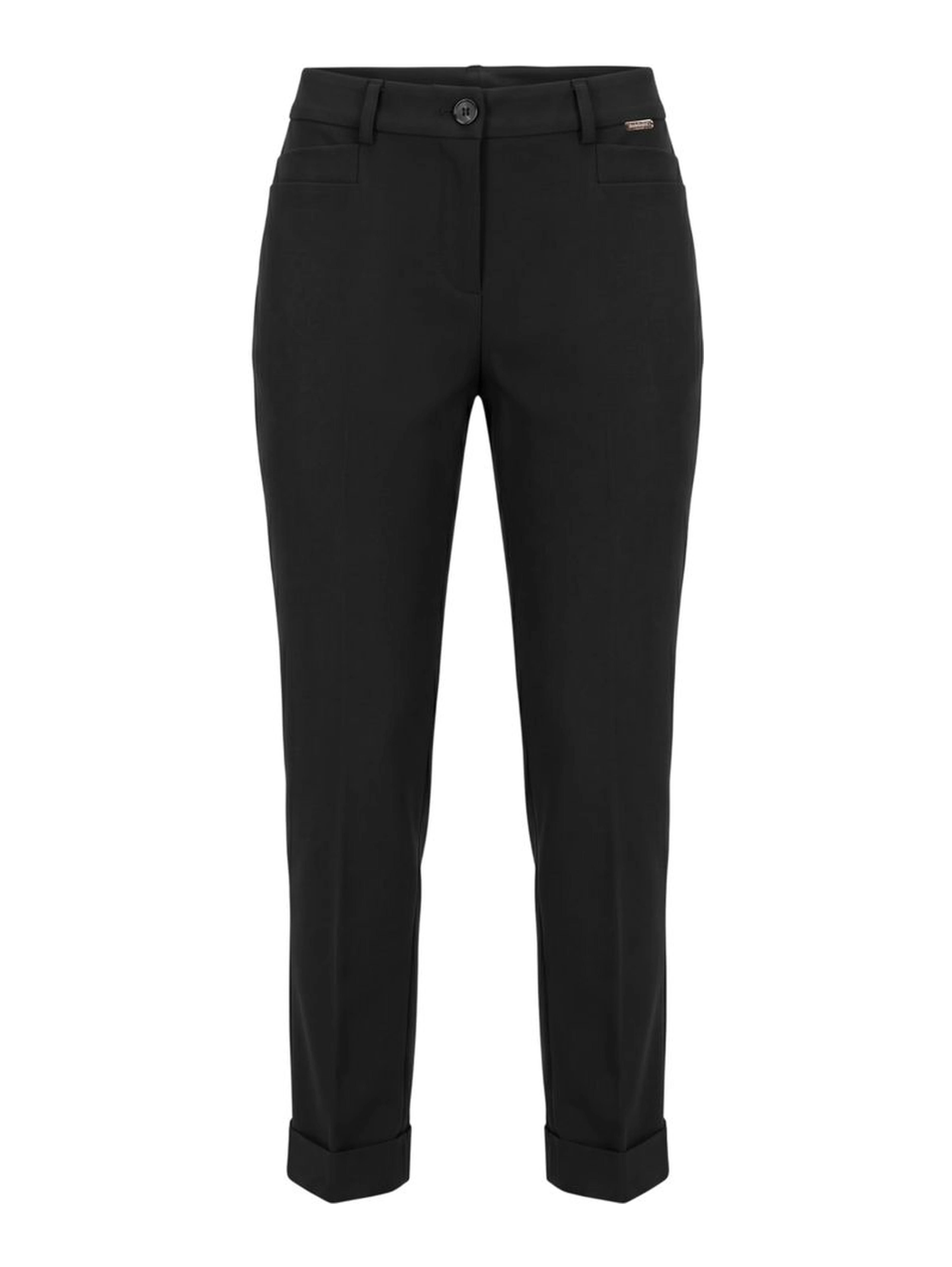 Black Viscose Women Pant