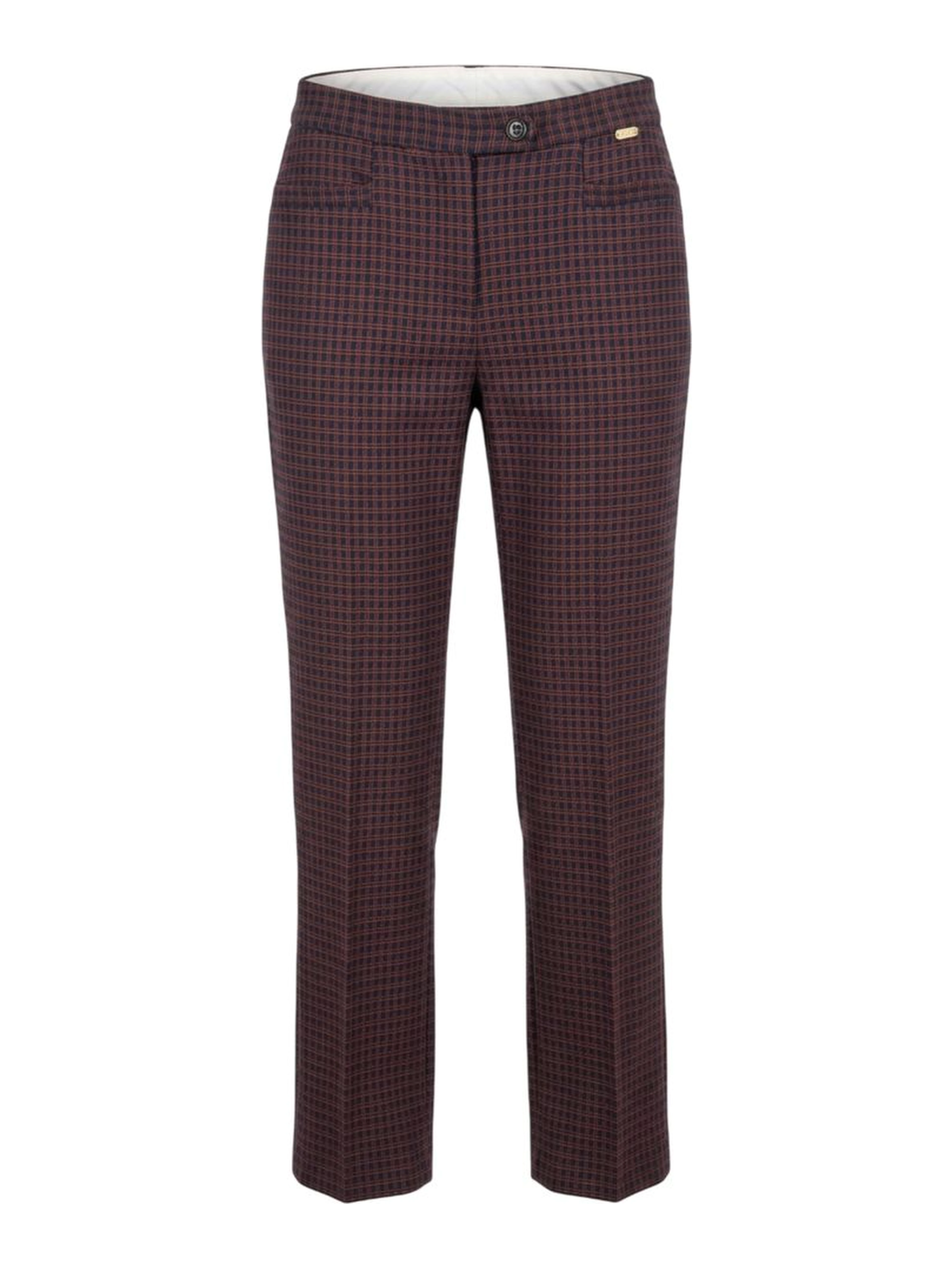Red Polyester Women Pant