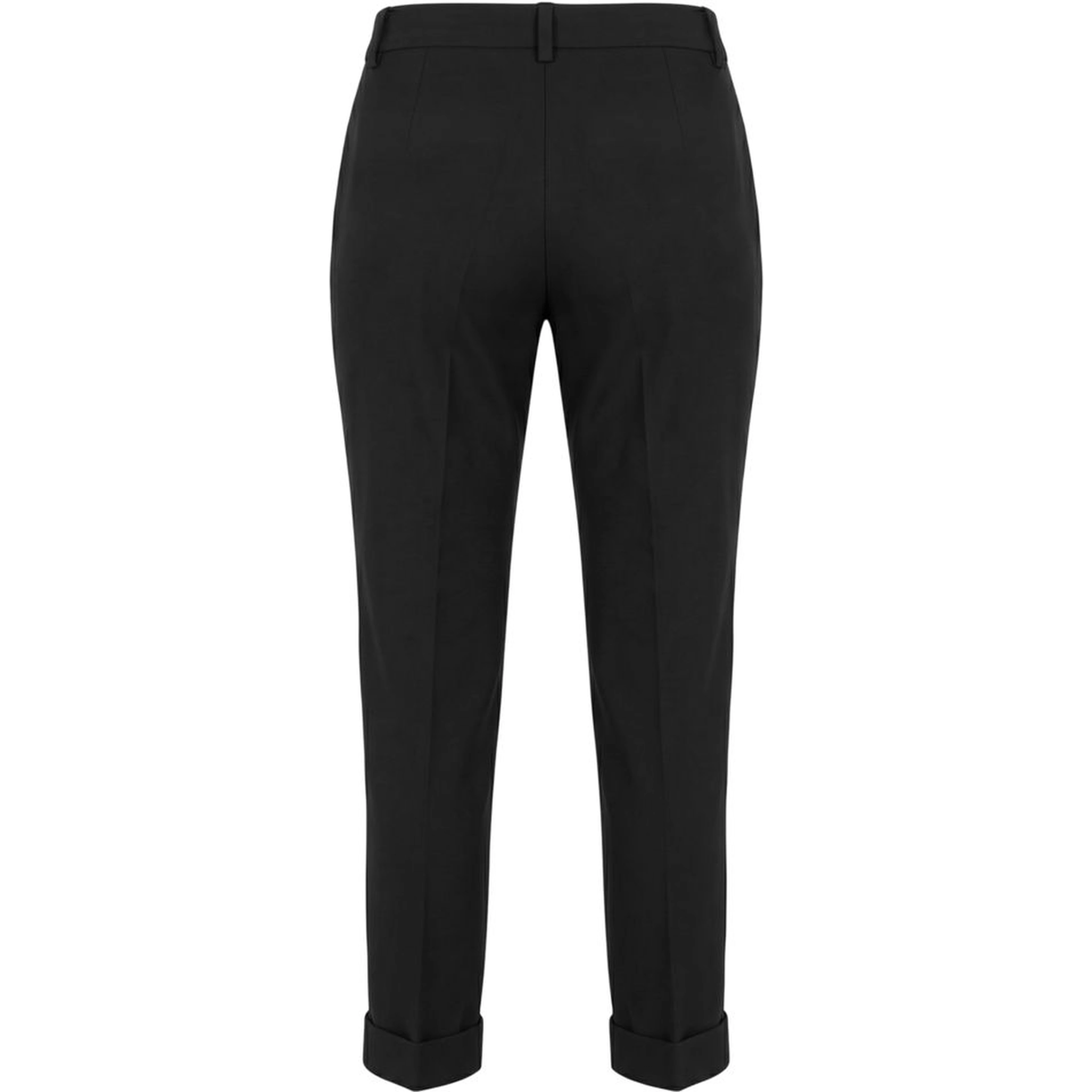 Black Viscose Women Pant