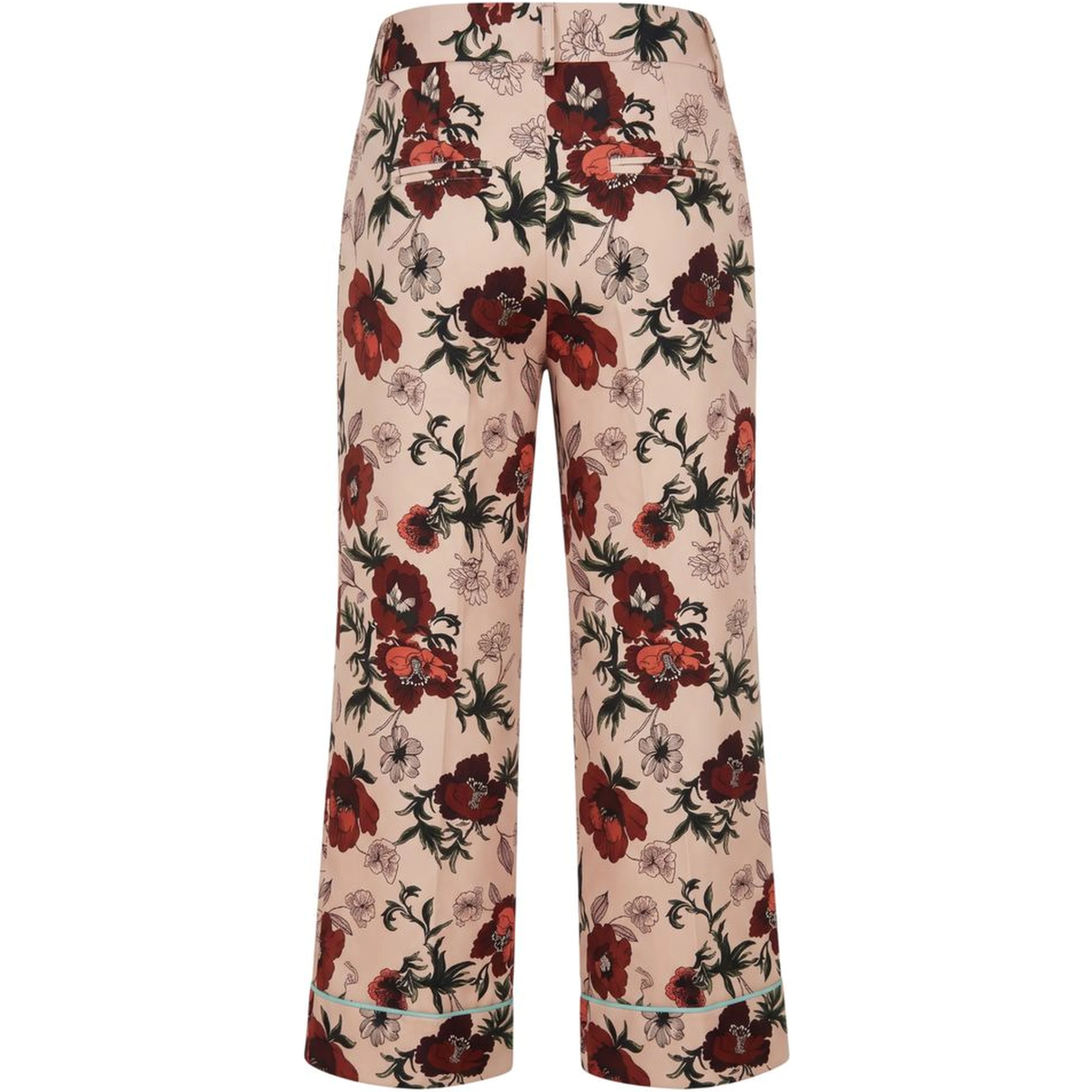 Pink Cotton Women Pant