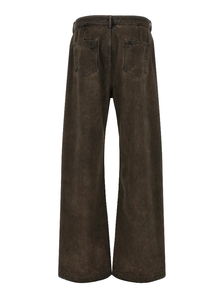 Brown Cotton Relaxed Fit Jeans alternative