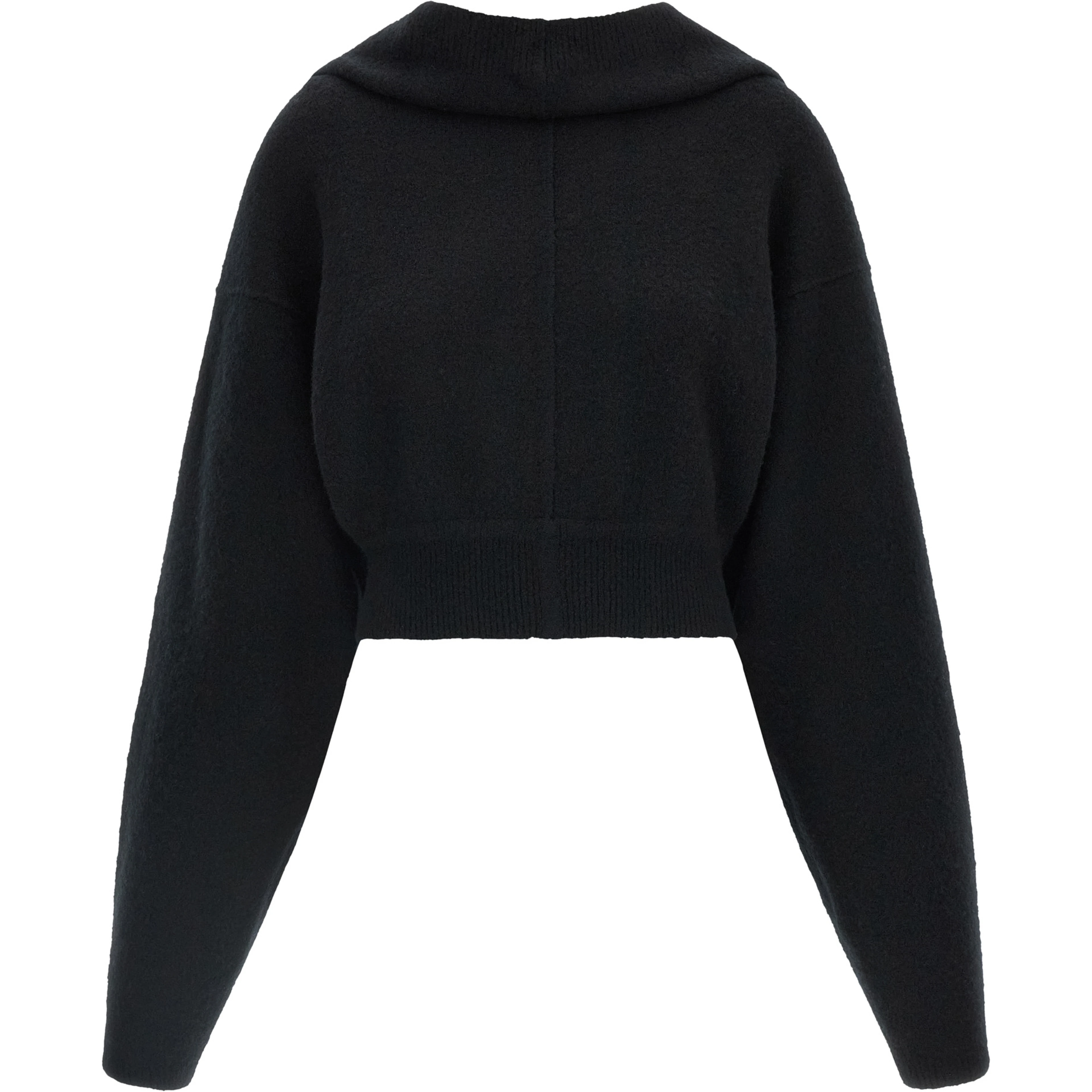 Black Cashmere Sweatshirt