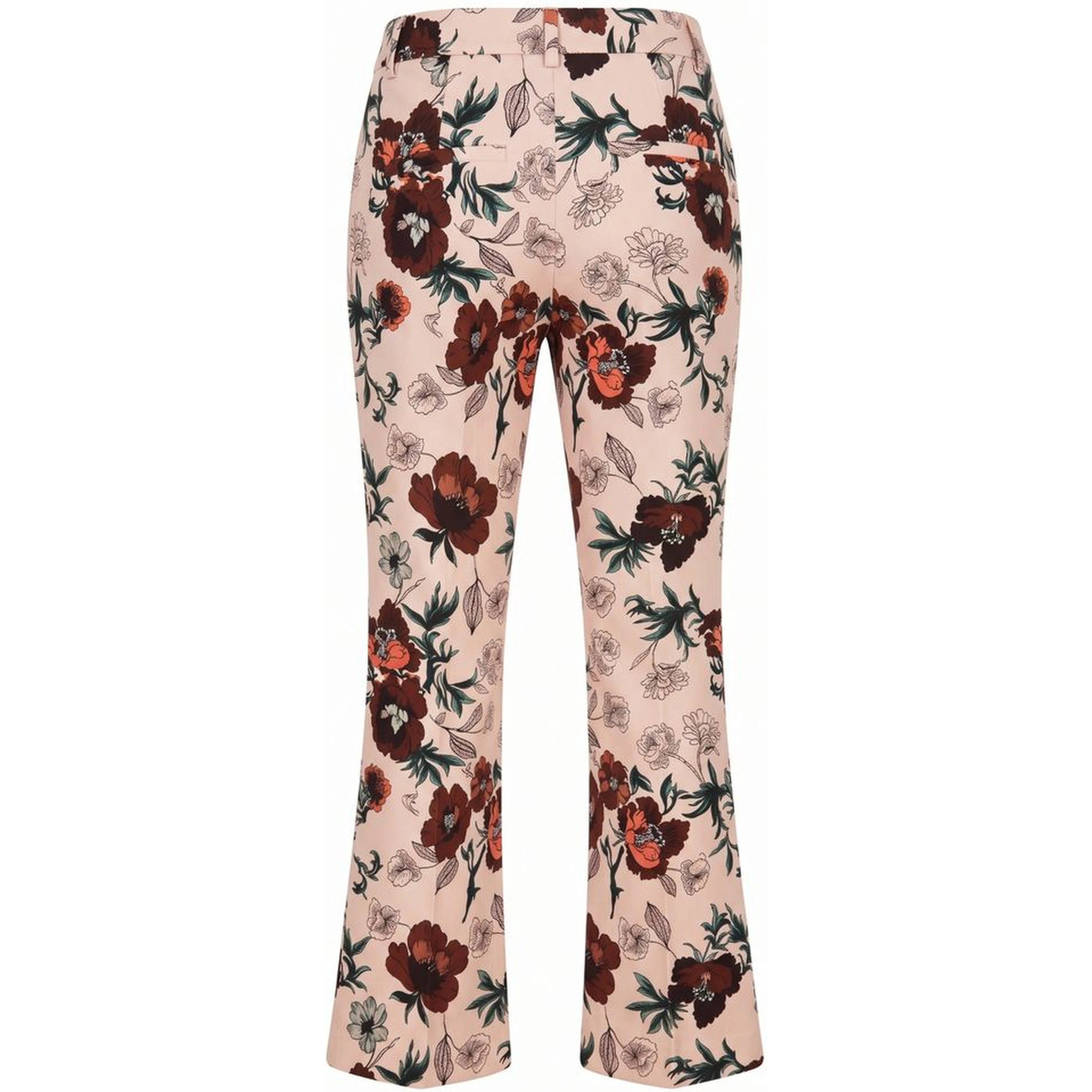 Pink Cotton Women Pants