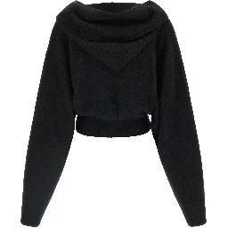 Black Cashmere Sweatshirt