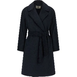 Blue Wool Coat