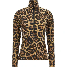 Brown Polyester Cardigan