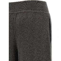 Gray Cashmere Casual Pants