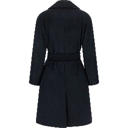 Blue Wool Coat