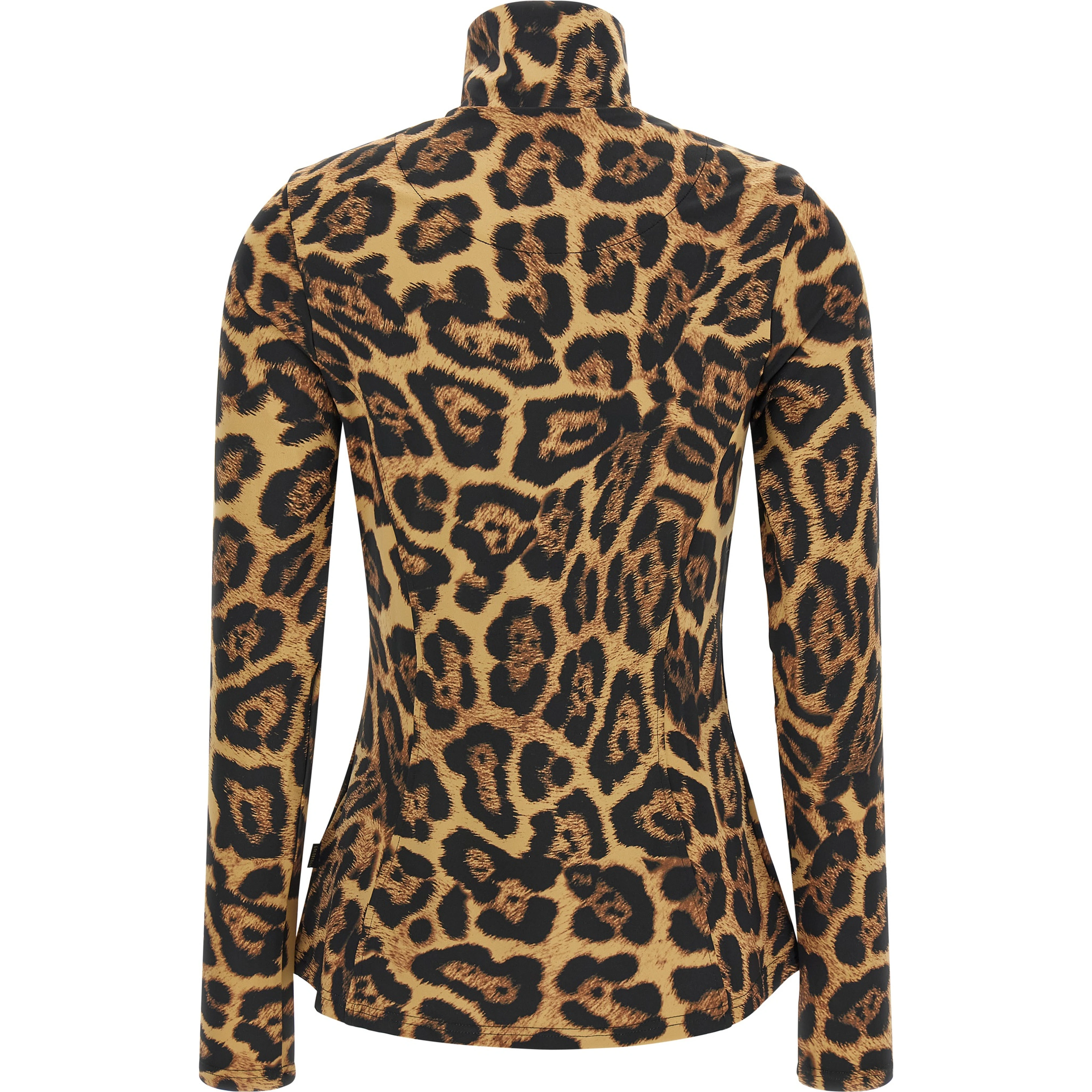 Brown Polyester Cardigan