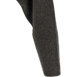Gray Cashmere Hoodie
