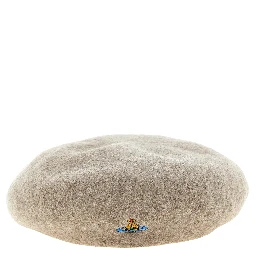Beige Wool Beanie