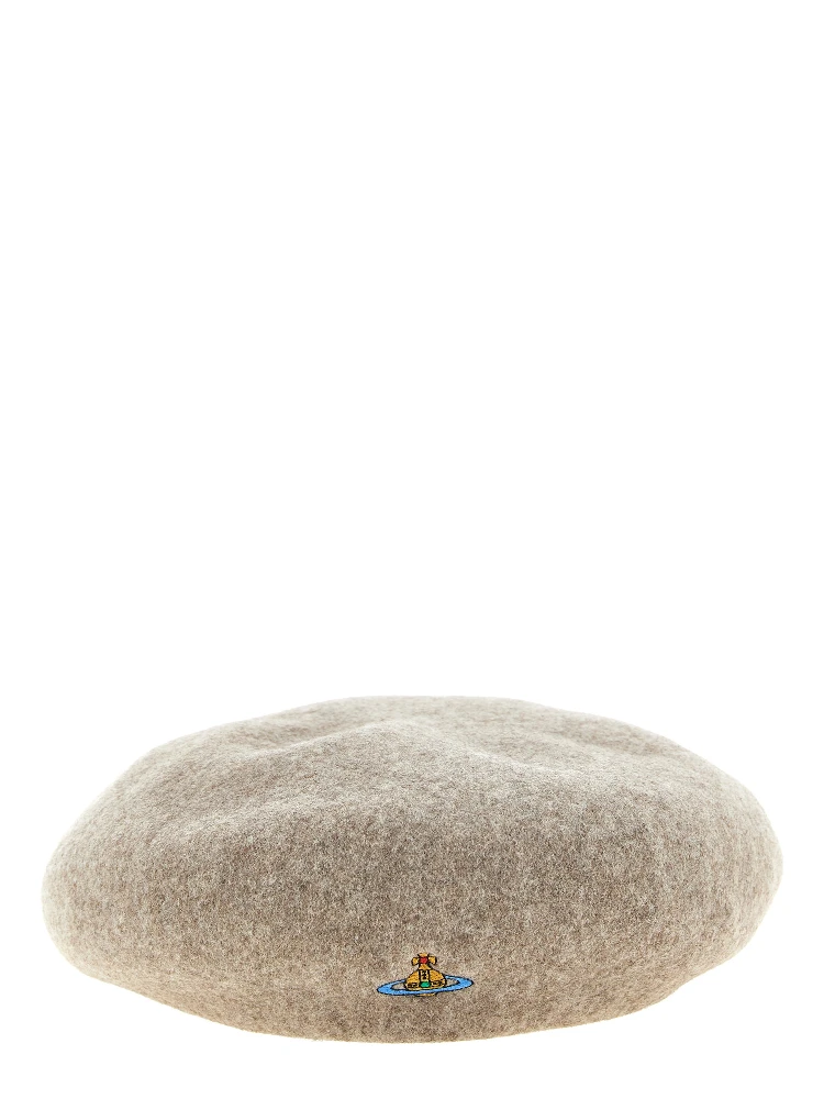 Beige Wool Beanie