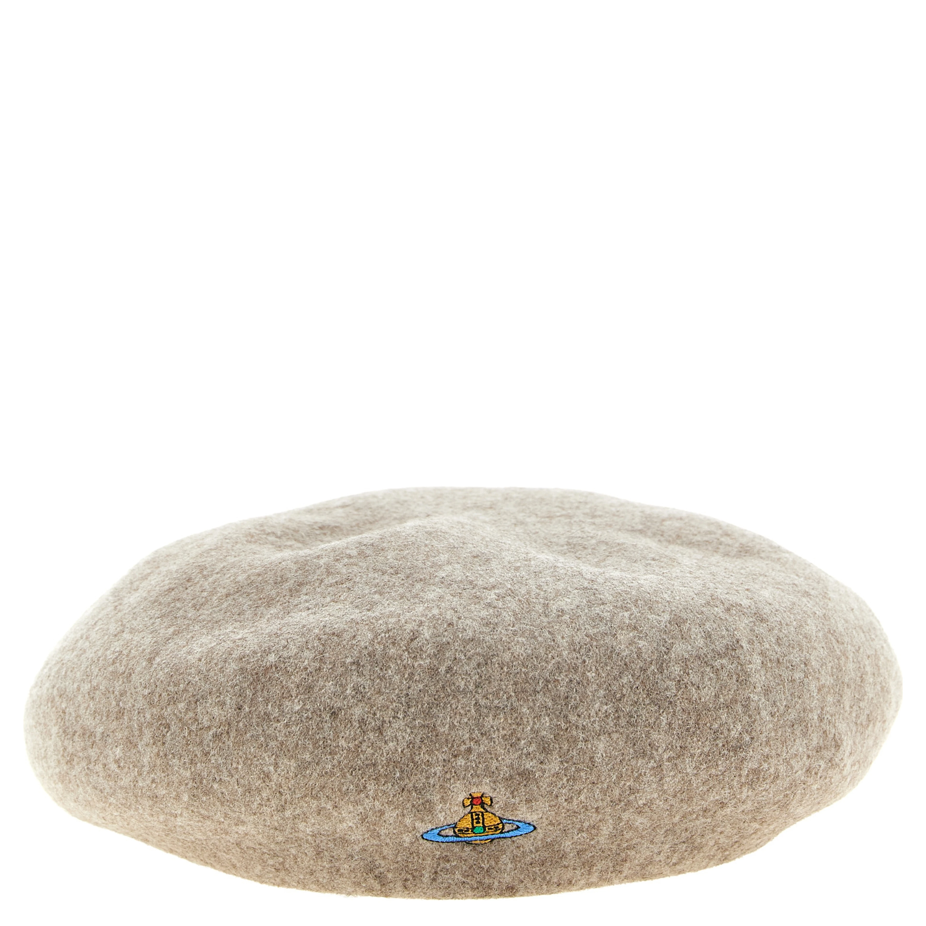 Beige Wool Beanie