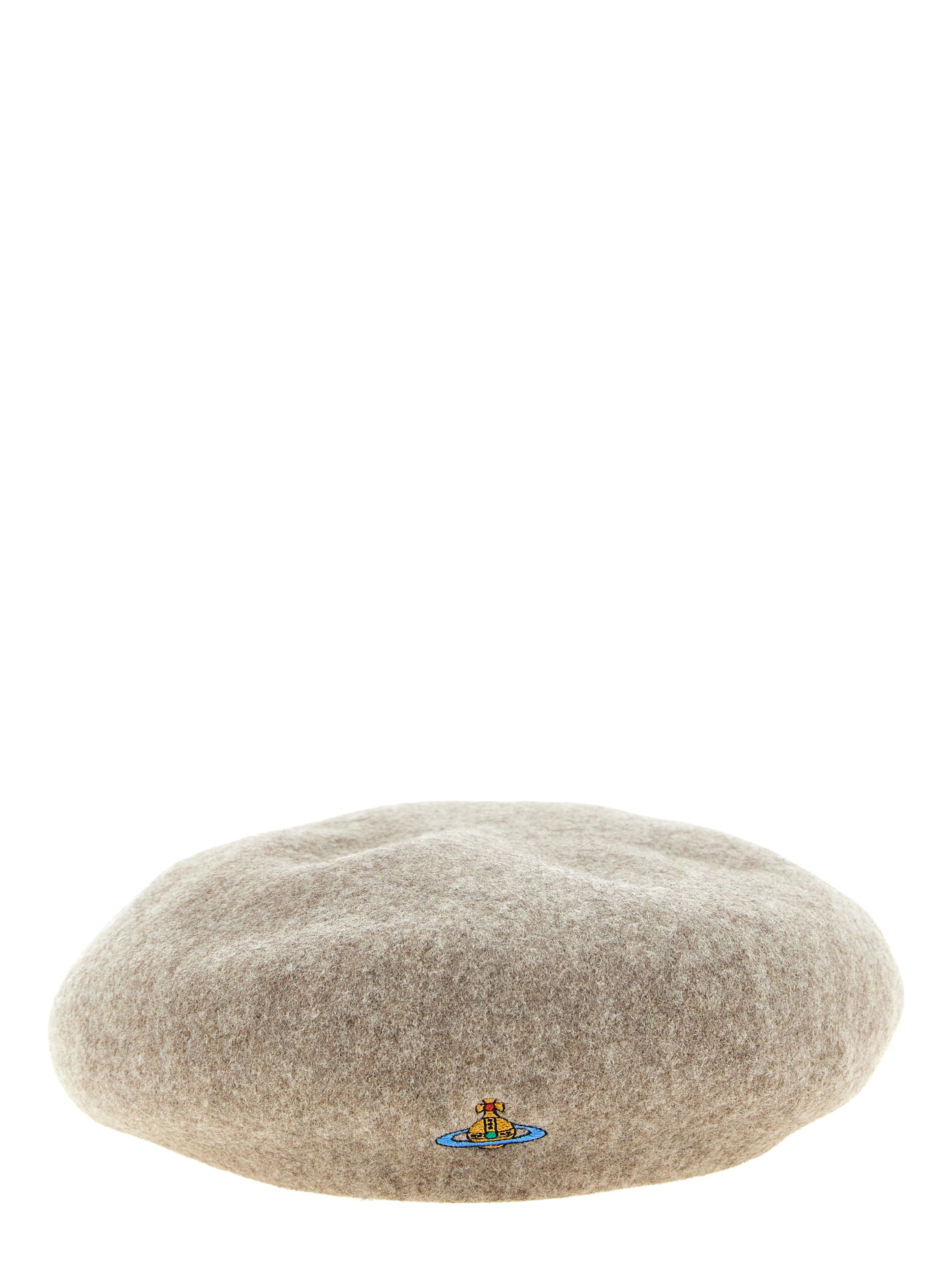 Beige Wool Beanie