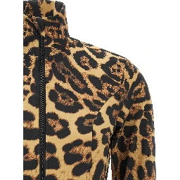 Brown Polyester Cardigan