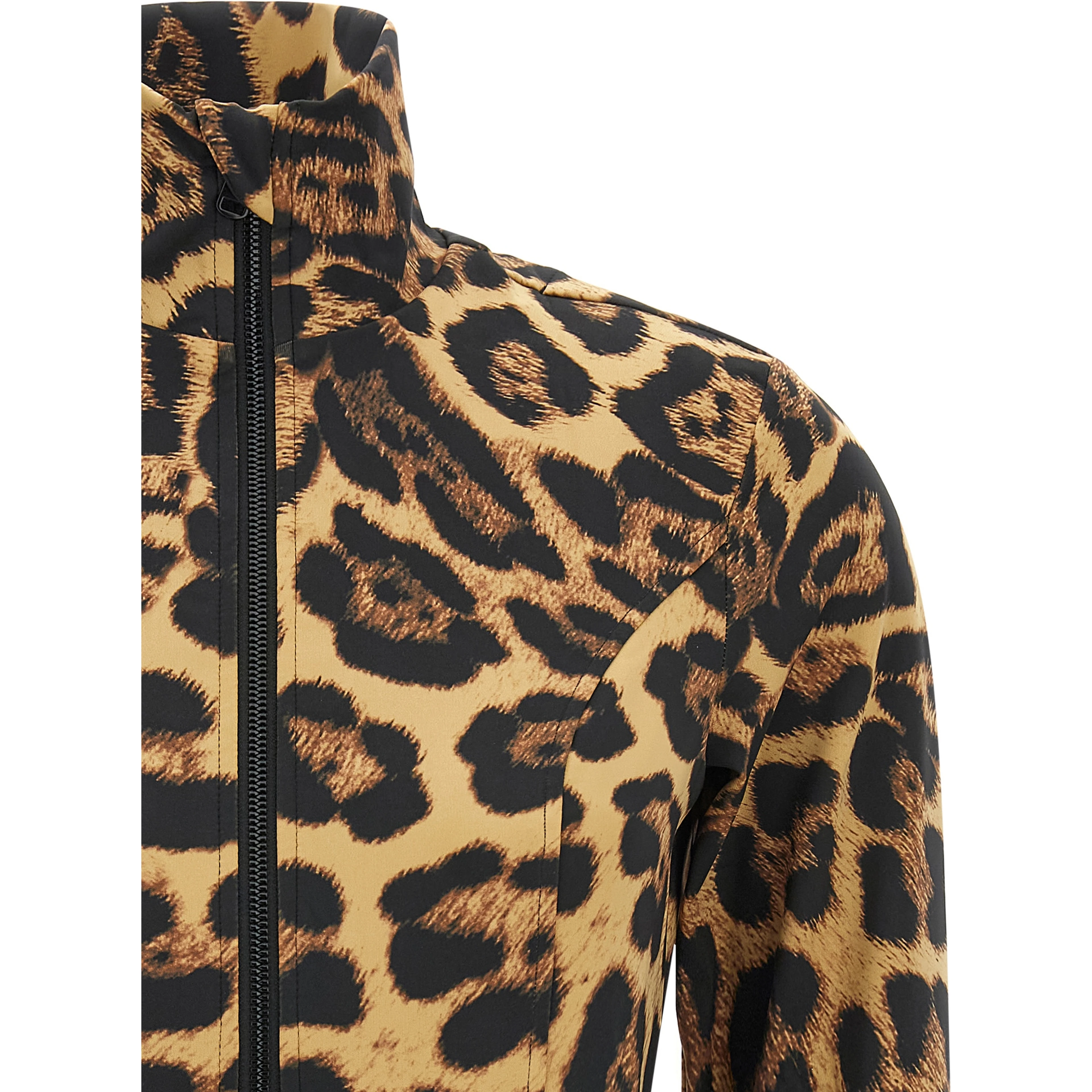 Brown Polyester Cardigan