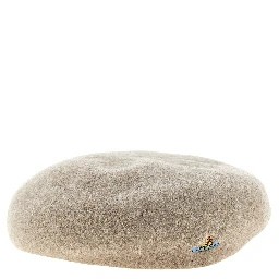 Beige Wool Beanie