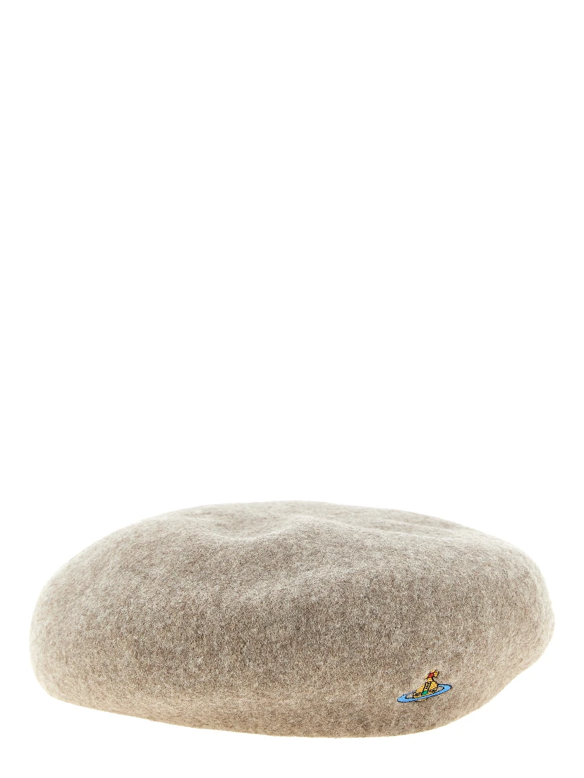 Beige Wool Beanie