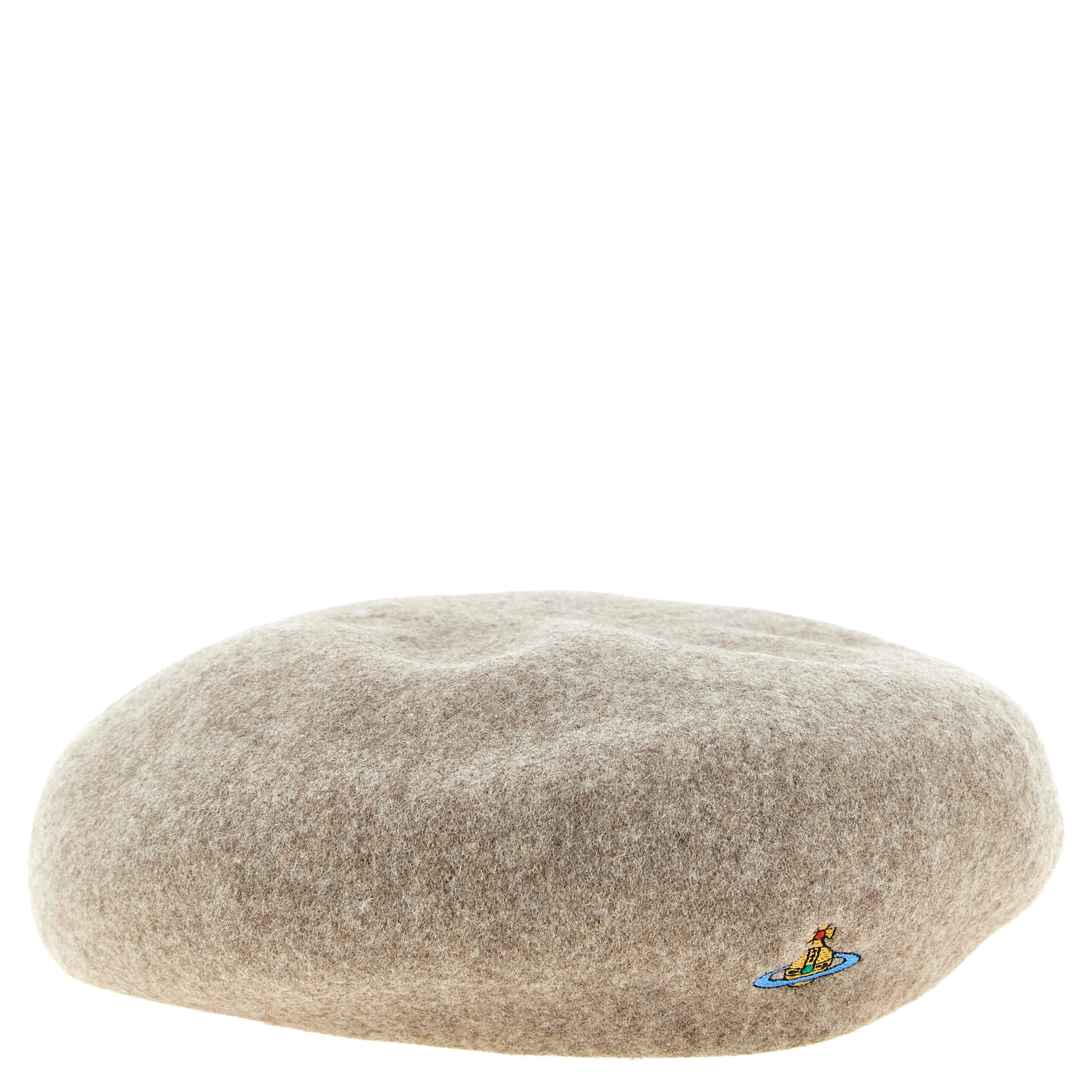 Beige Wool Beanie