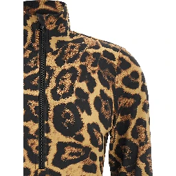 Brown Polyester Bodysuit