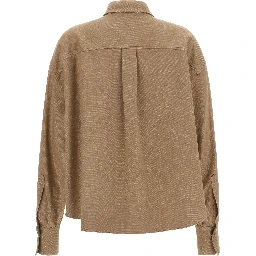 Beige Cotton Blouse