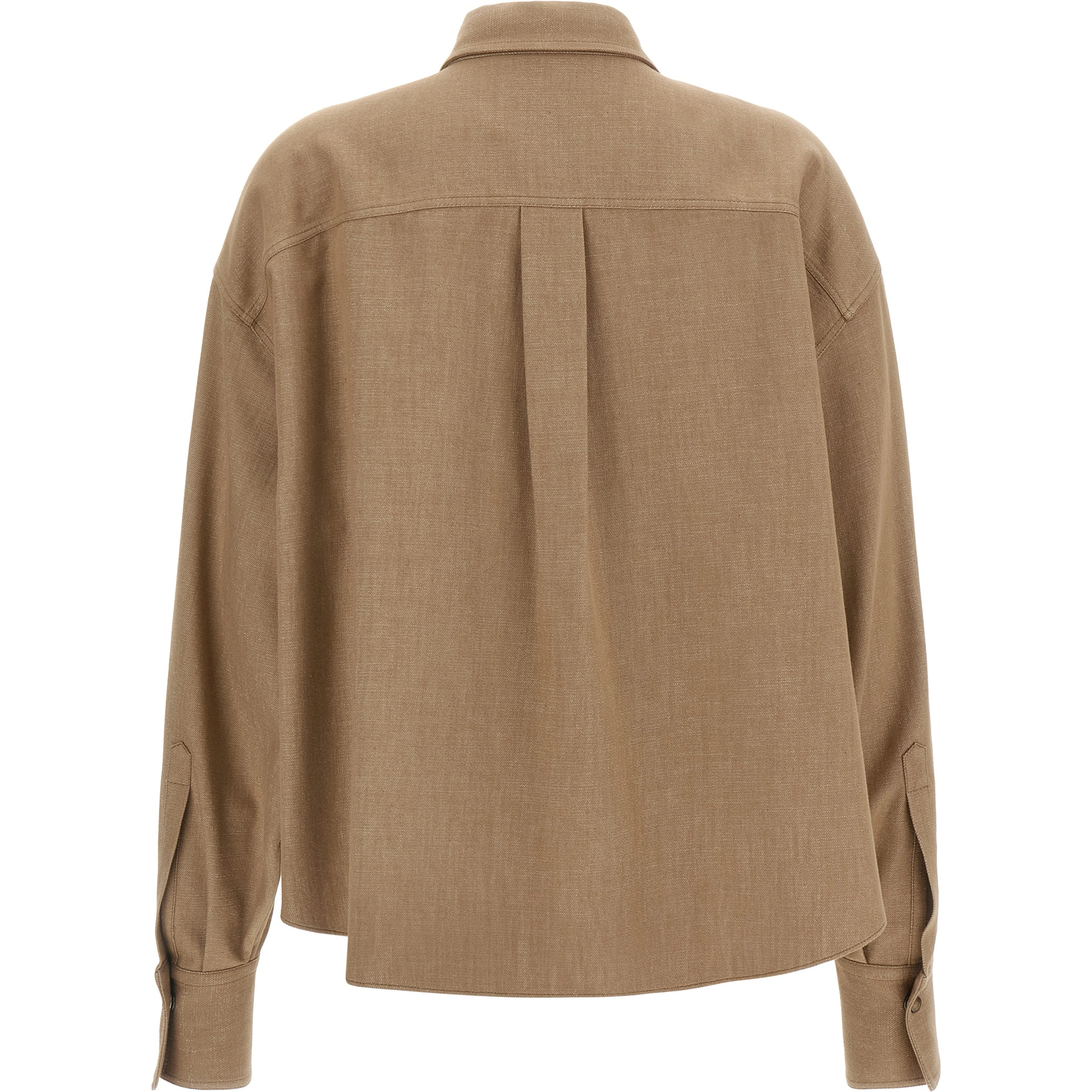 Beige Cotton Blouse