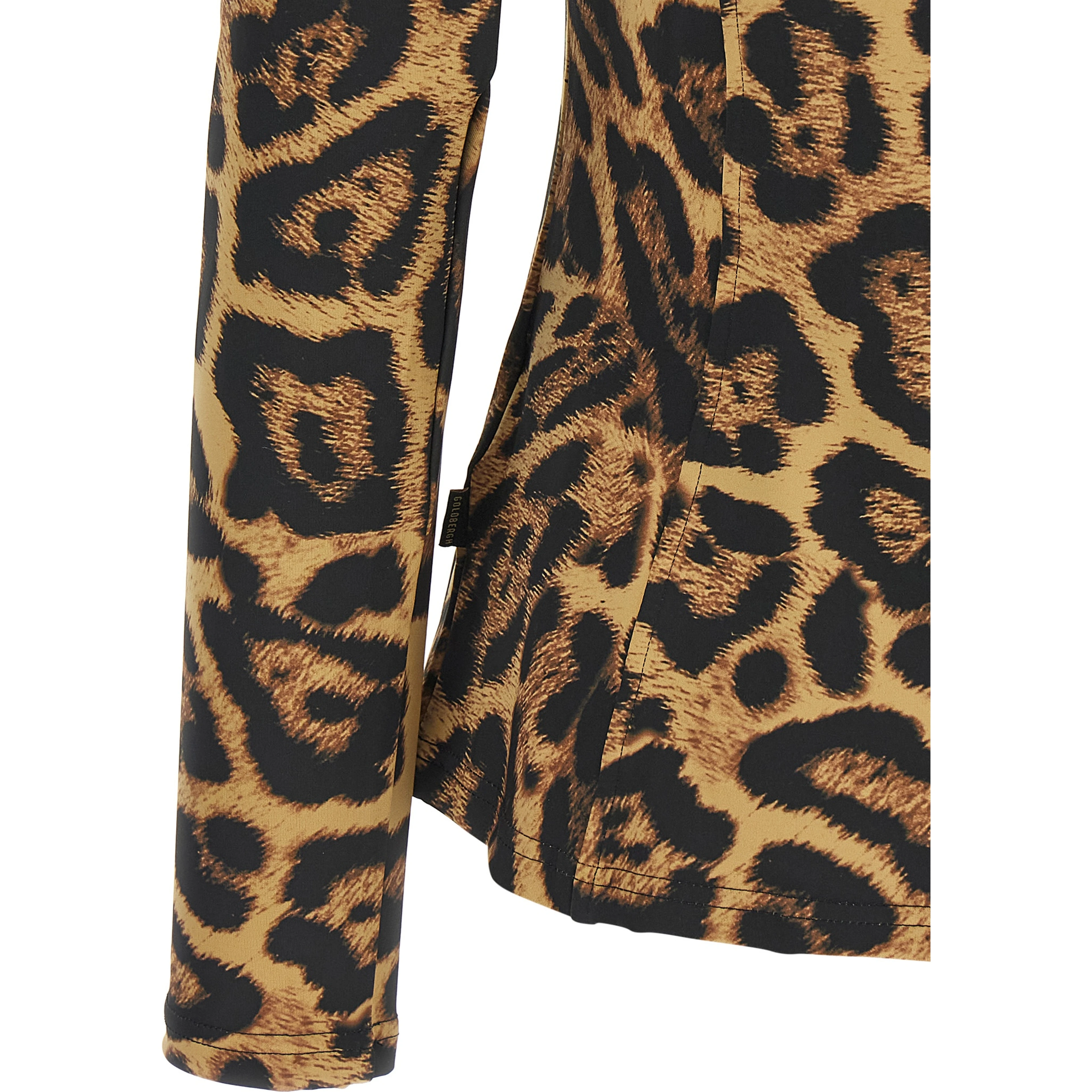 Brown Polyester Cardigan
