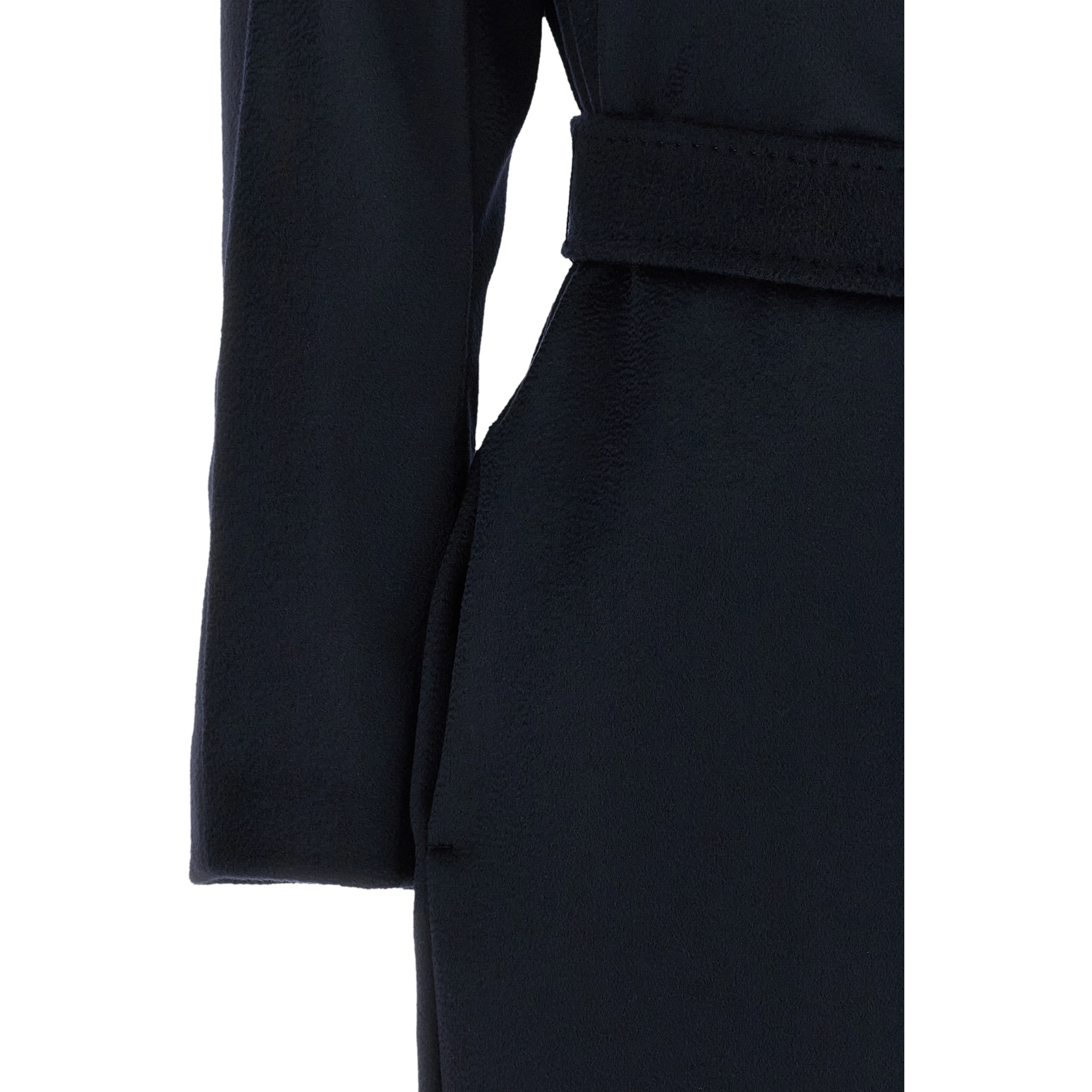 Blue Wool Coat