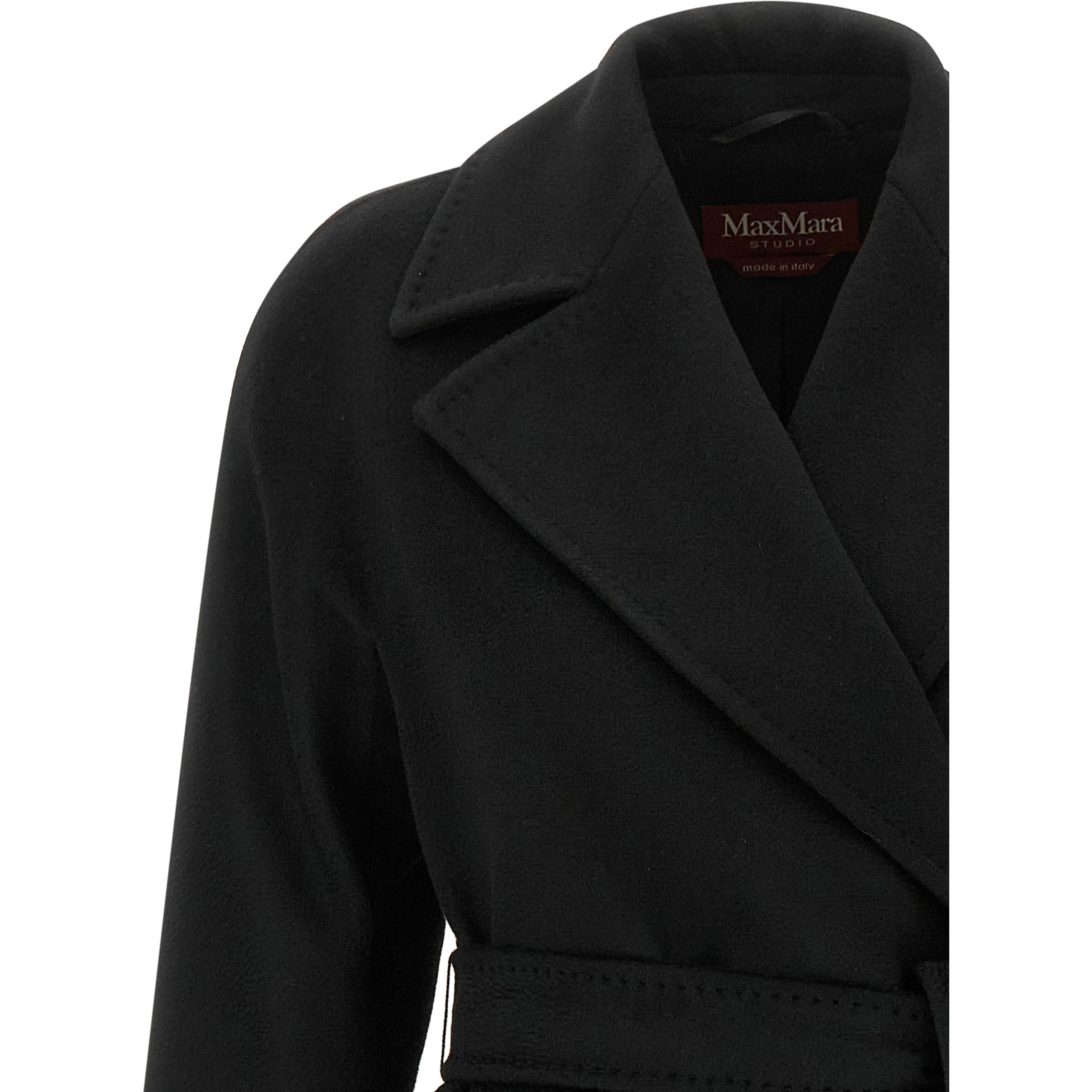 Black Wool Coat