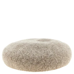 Beige Wool Beanie