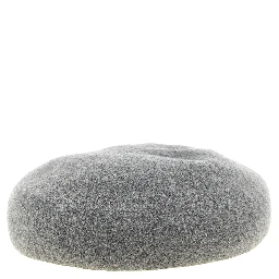 Gray Wool Fatcap Hat