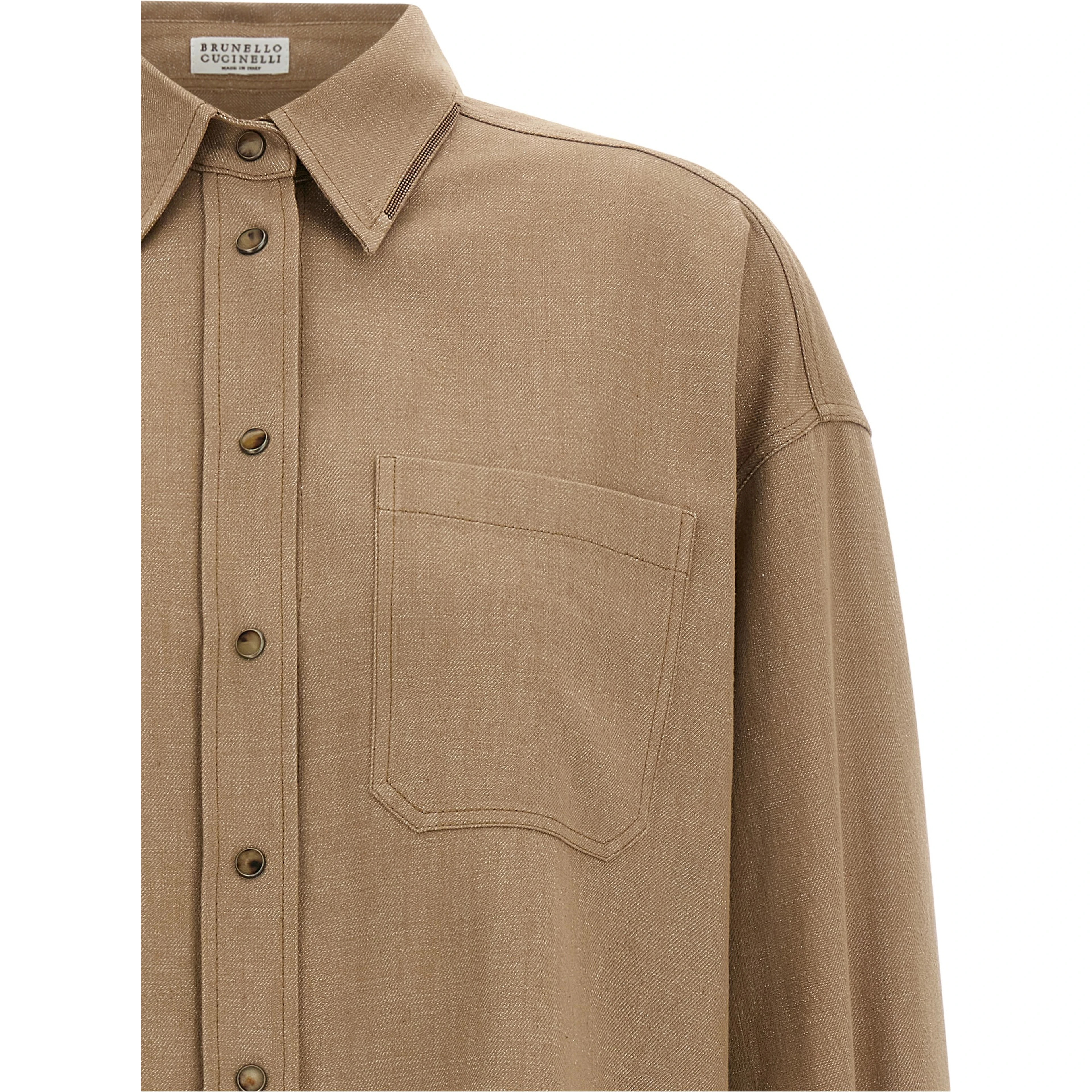 Beige Cotton Blouse