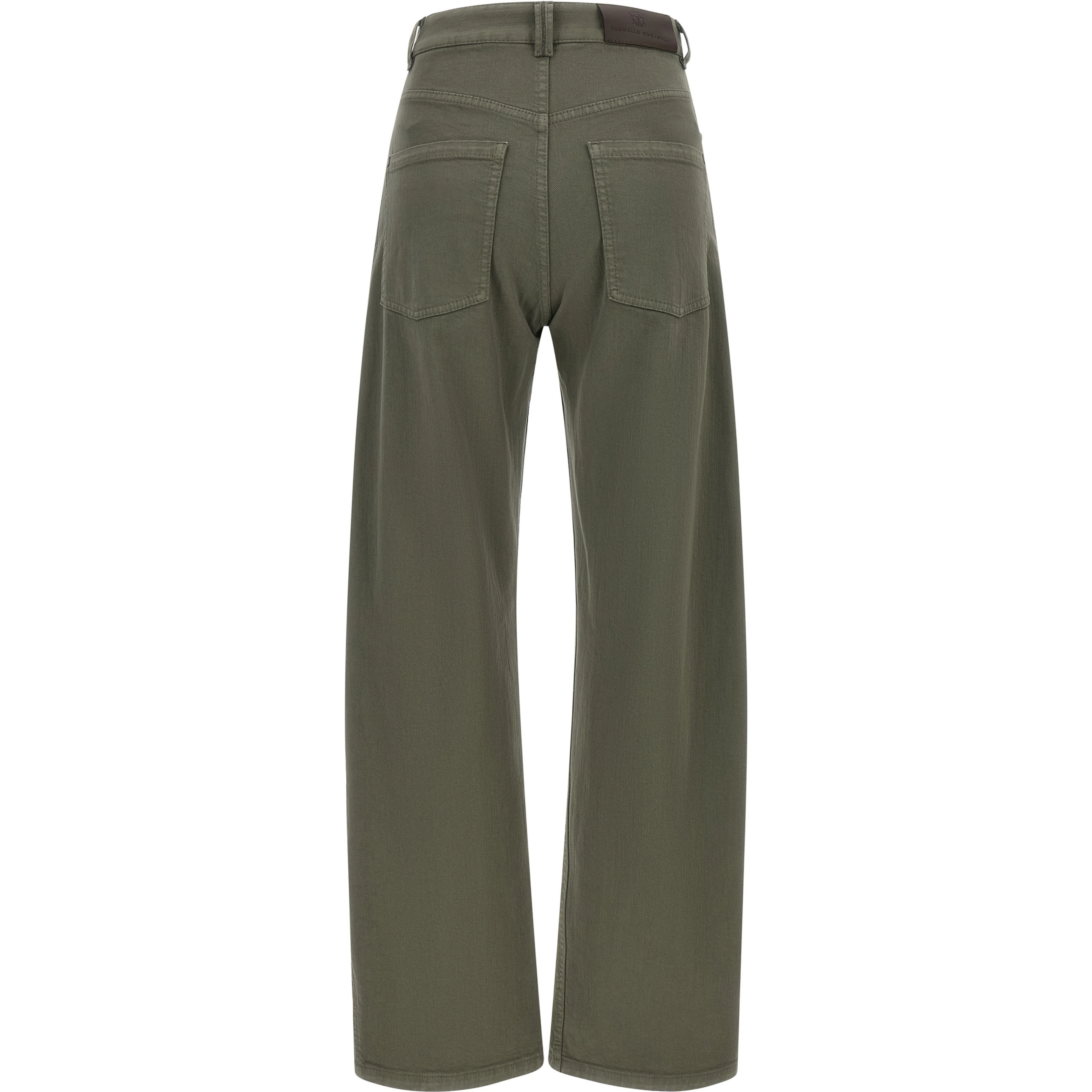 Bicolor Cotton Jeans Denim