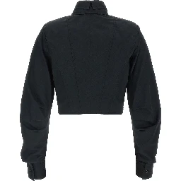 Black Cotton Blouse
