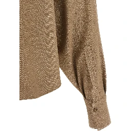 Beige Cotton Blouse