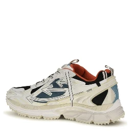 Multicolor Fabric Athletic Sneakers