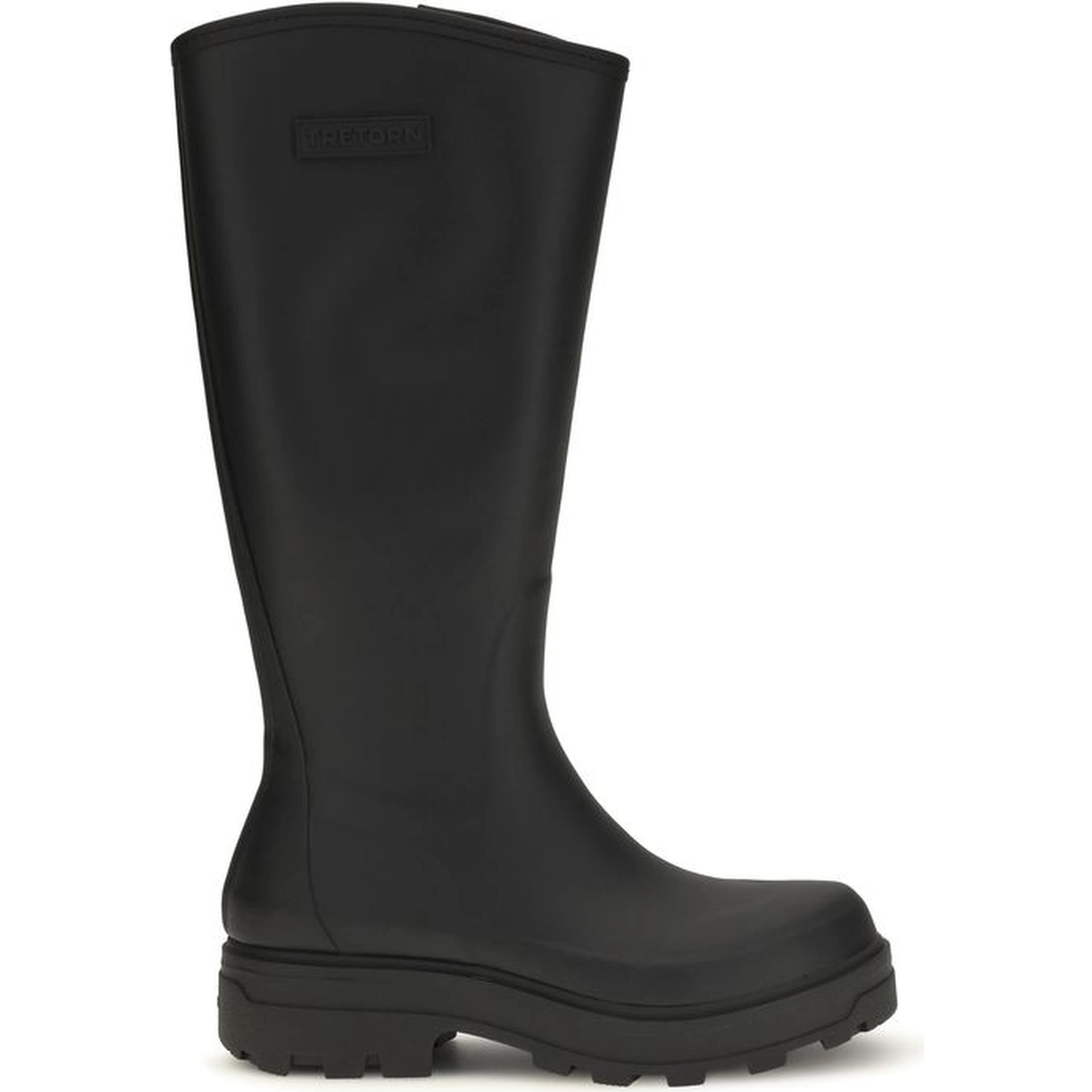 Black Rubber Rain Boots