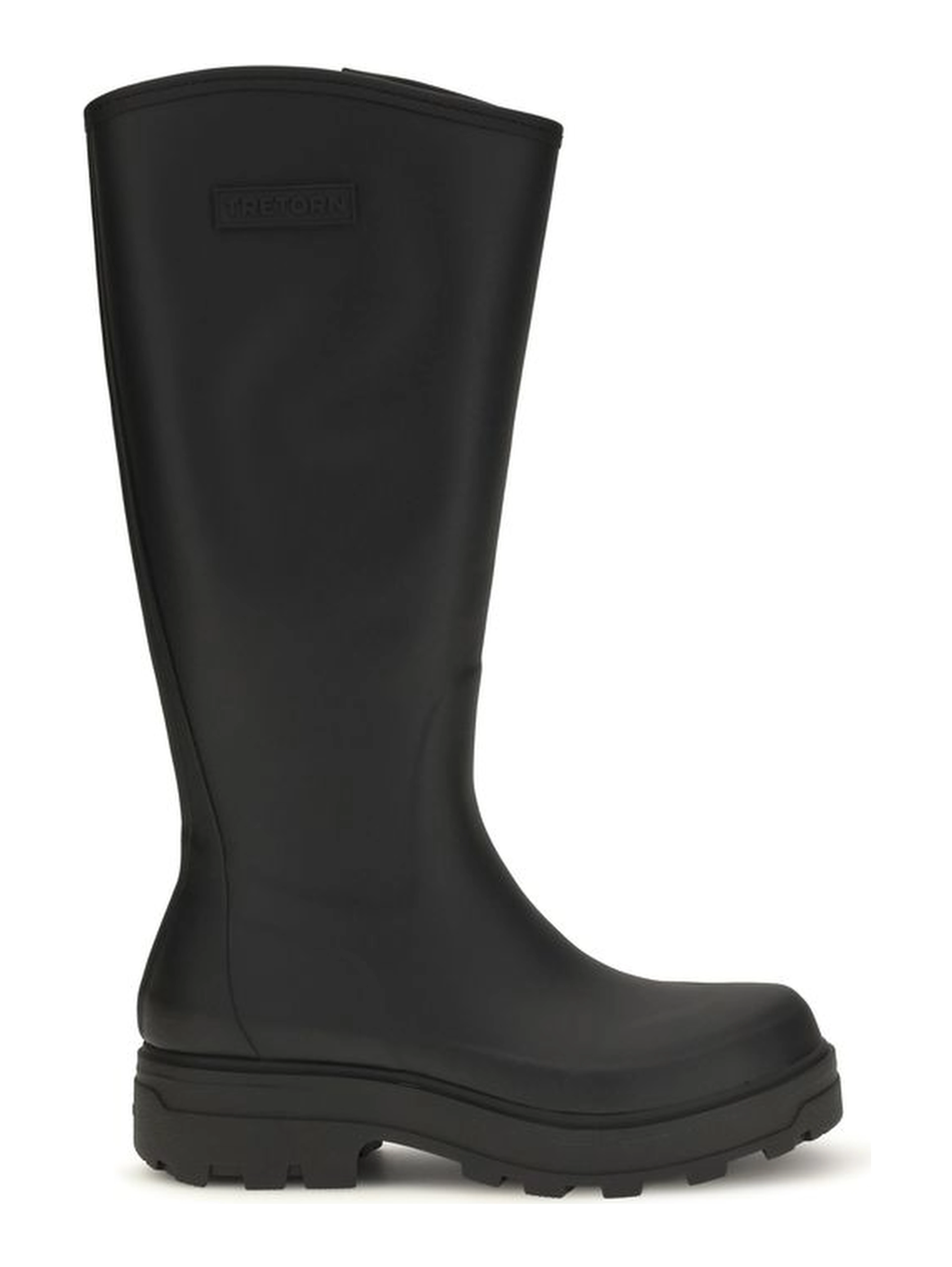 Black Rubber Rain Boots