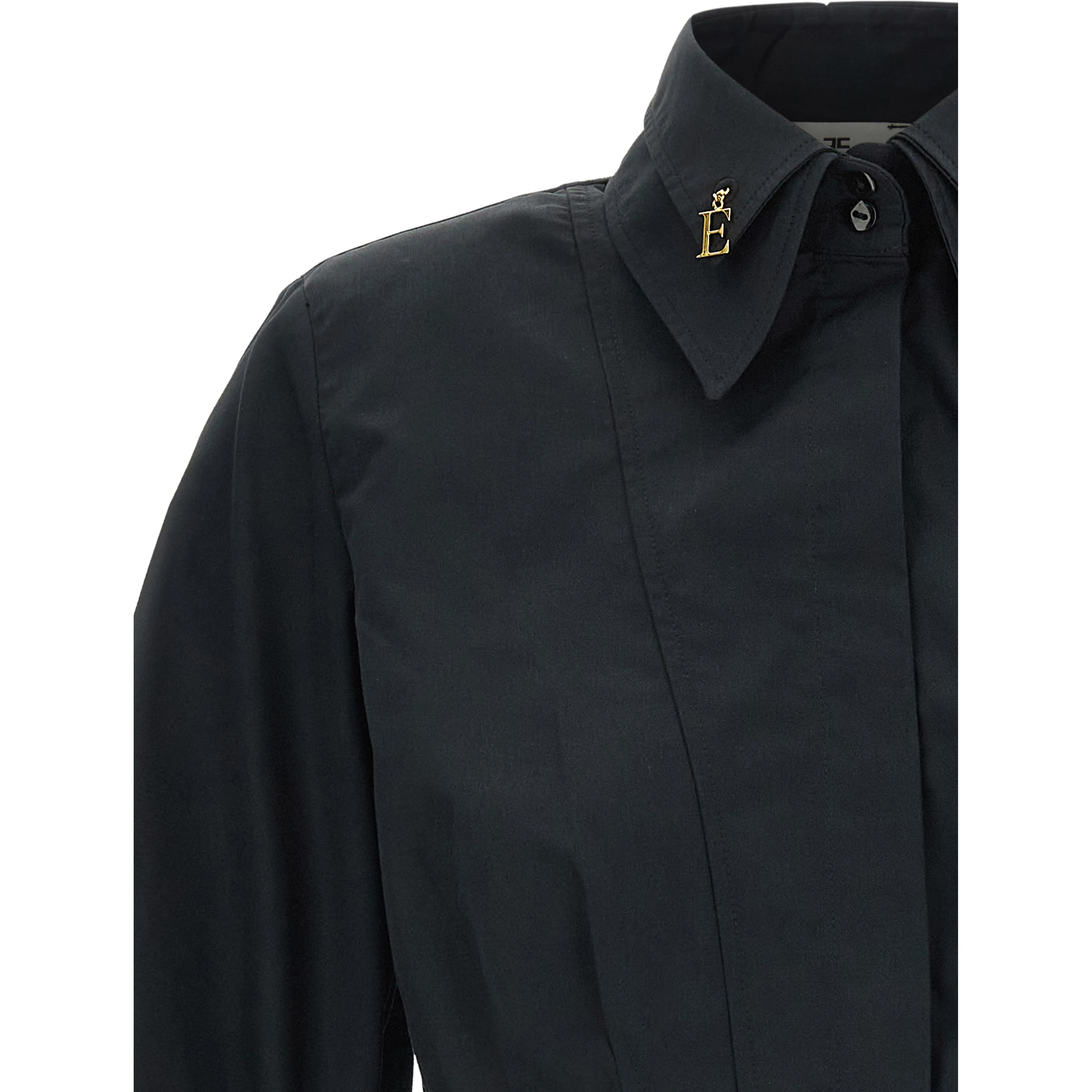 Black Cotton Blouse