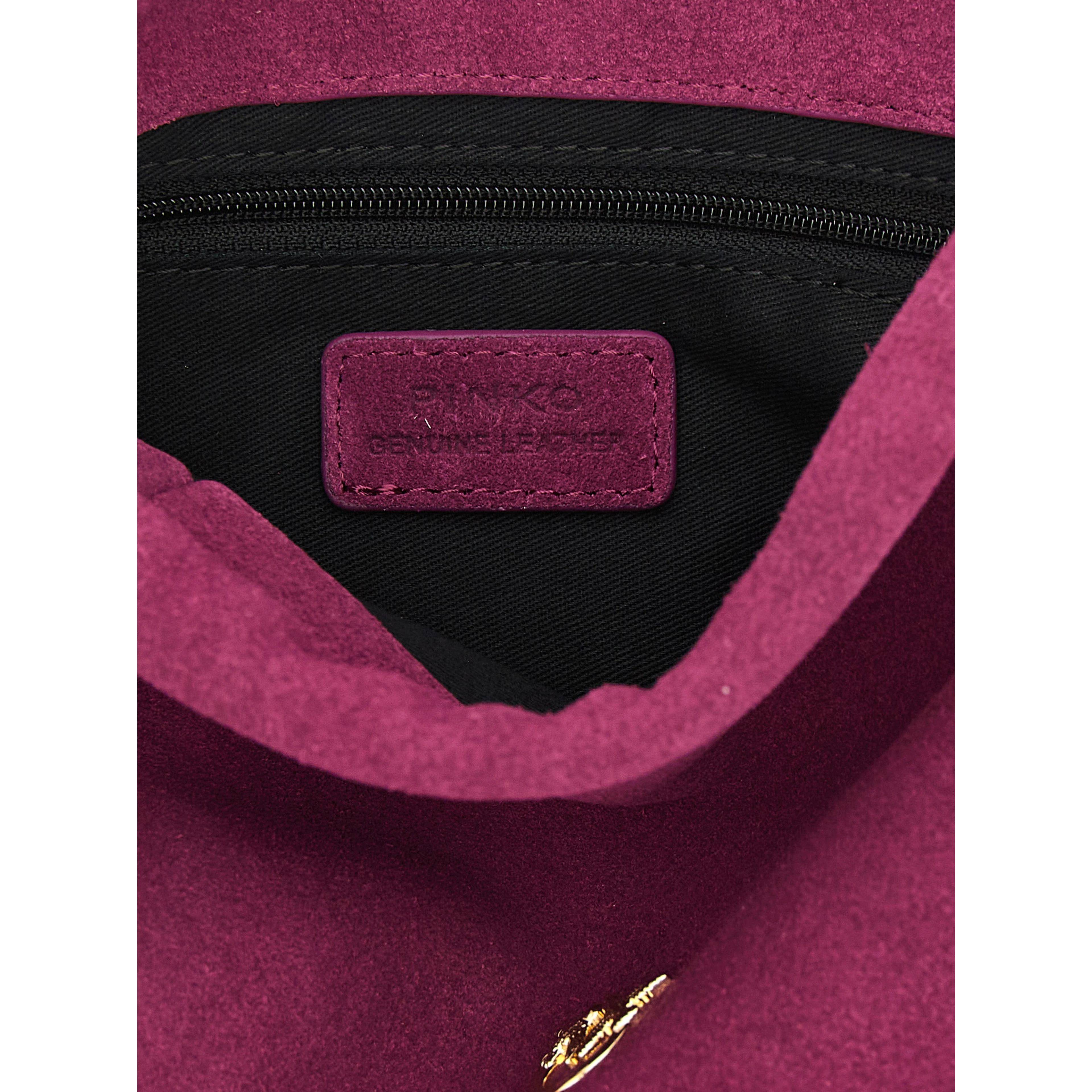 Purple Lambskin Clutch Bag
