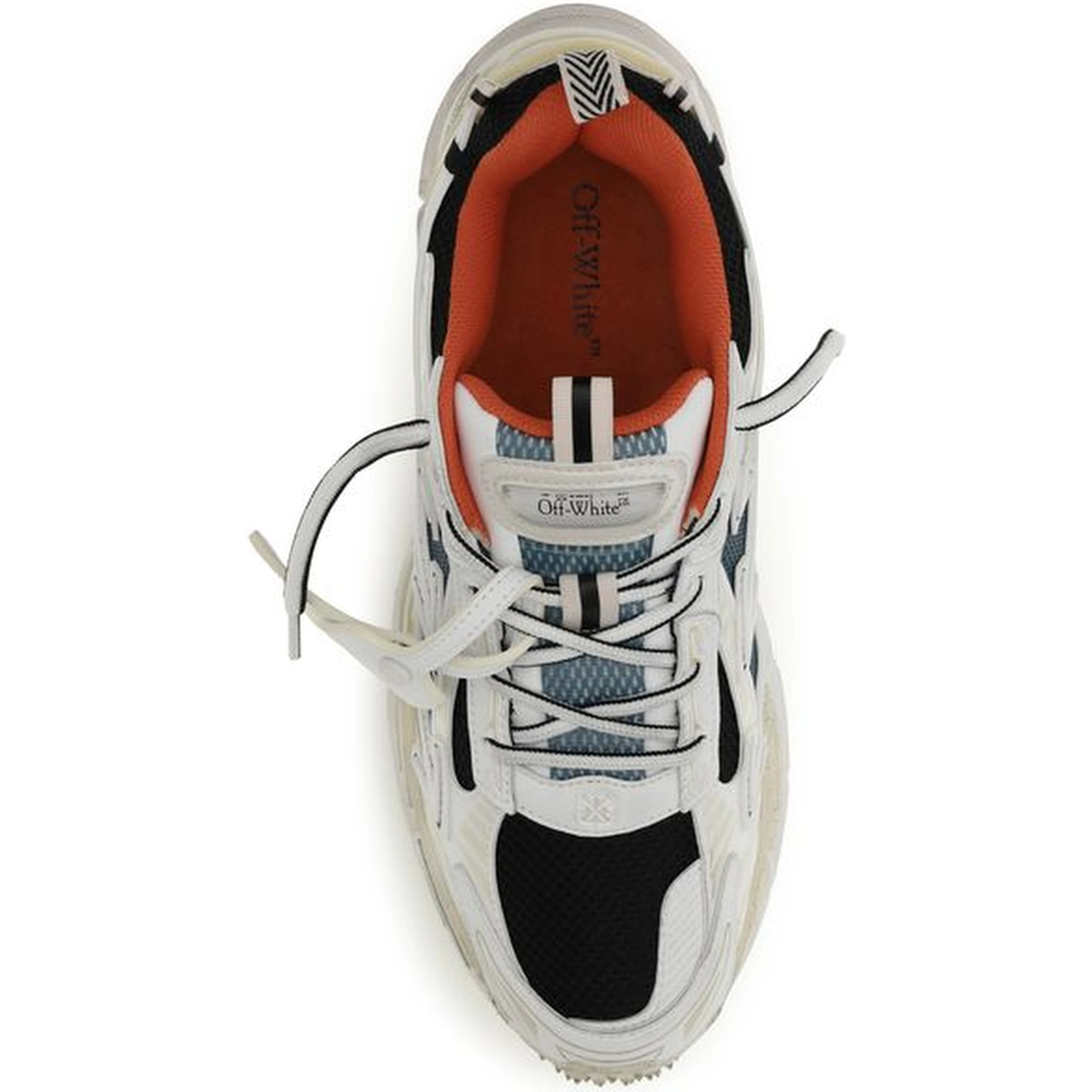 Multicolor Fabric Athletic Sneakers