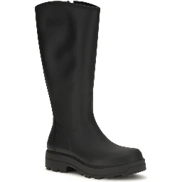 Black Rubber Rain Boots